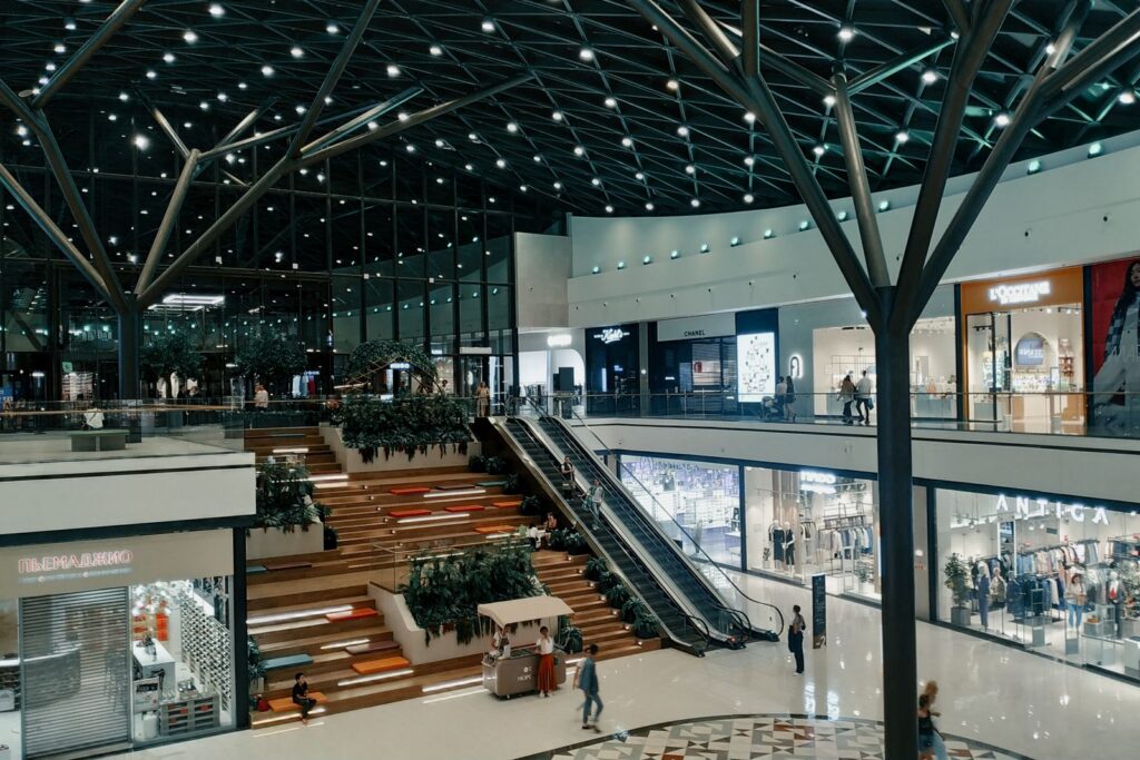 Shopping mall & center cleaning
